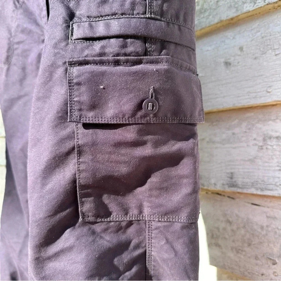 Lands End lined cargopants NWT navy blue size 18 Tall - Picture 4 of 6